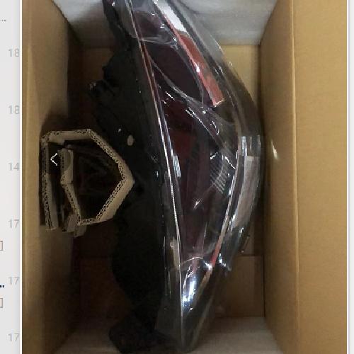 奇瑞小蚂蚁左前大灯J72Y黑底